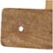 Brown Wood Handmade Live Edge Lake Sign 3 Hanger Wall Hook with Metal Accents